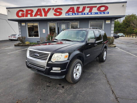 2008 Ford Explorer for sale at GRAY'S AUTO UNLIMITED, LLC. in Lebanon TN