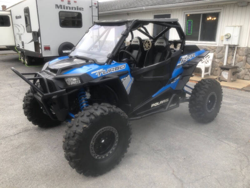 2018 Polaris Razor rzr 1000 turbo for sale at Bonalle Auto Sales in Cleona PA