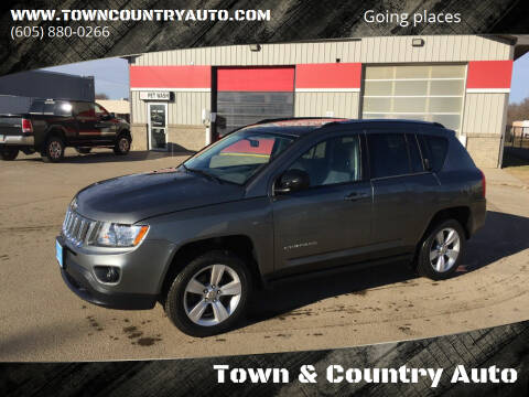 2012 Jeep Compass for sale at Town & Country Auto in Kranzburg SD