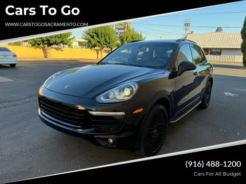 2016 Porsche Cayenne for sale at Cars To Go in Sacramento CA