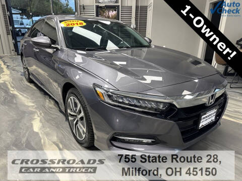 2018 Honda Accord Hybrid for sale at Crossroads Car & Truck in Milford OH