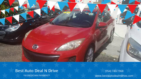 2012 Mazda MAZDA3 for sale at Best Auto Deal N Drive in Hollywood FL