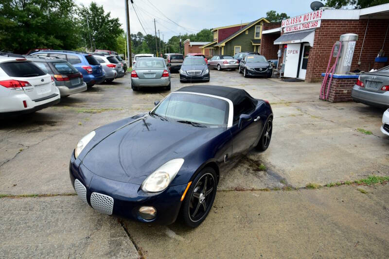 2006 Pontiac Solstice for sale at A1 Classic Motor Inc in Fuquay Varina, NC