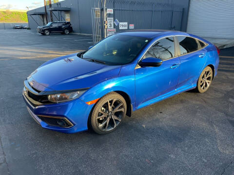 2021 Honda Civic for sale at AS LOW PRICE INC. in Van Nuys CA