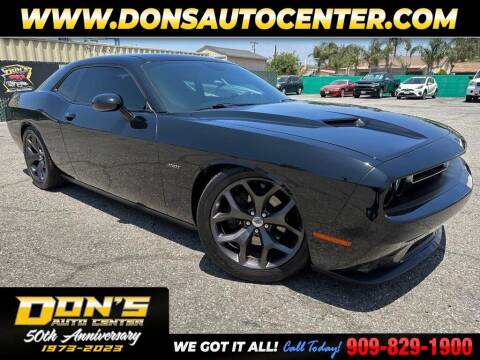2018 Dodge Challenger for sale at Dons Auto Center in Fontana CA