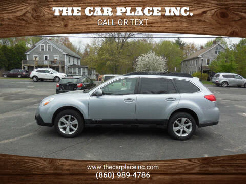 2014 Subaru Outback for sale at THE CAR PLACE INC. in Somersville CT