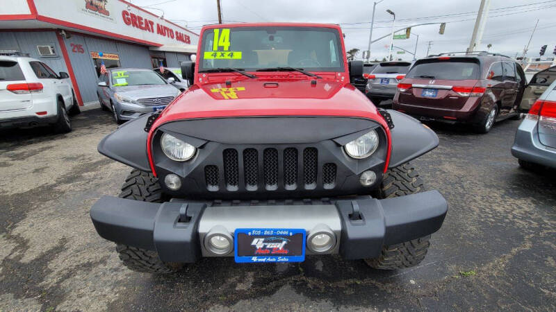 2014 Jeep Wrangler Unlimited for sale at Great Auto Sales in Oxnard CA
