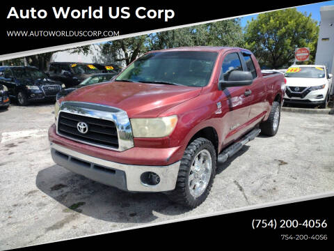 2008 Toyota Tundra for sale at Auto World US Corp in Plantation FL