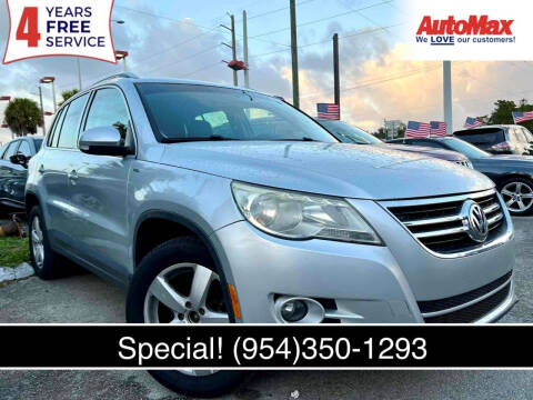 2010 Volkswagen Tiguan for sale at Auto Max in Hollywood FL