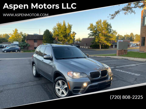 2012 BMW X5 for sale at Aspen Motors LLC in Denver CO