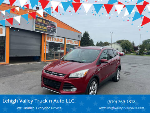 2014 Ford Escape for sale at Lehigh Valley Truck n Auto LLC. in Schnecksville PA