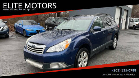 2011 Subaru Outback for sale at ELITE MOTORS in West Haven CT