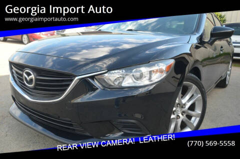 2016 Mazda MAZDA6 for sale at Georgia Import Auto in Alpharetta GA