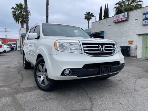 2015 Honda Pilot for sale at Galaxy of Cars in North Hills CA