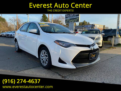 2017 Toyota Corolla for sale at Everest Auto Center in Sacramento CA