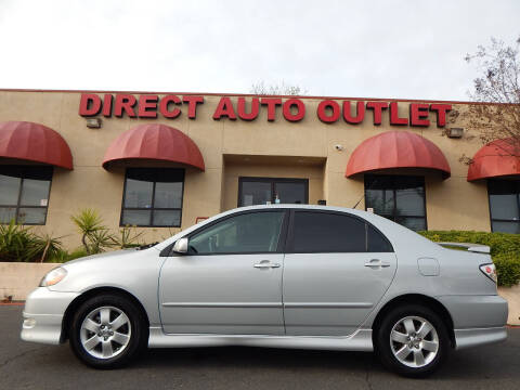 2008 Toyota Corolla for sale at Direct Auto Outlet LLC in Fair Oaks CA