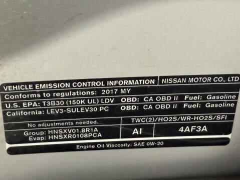 2017 Nissan Sentra