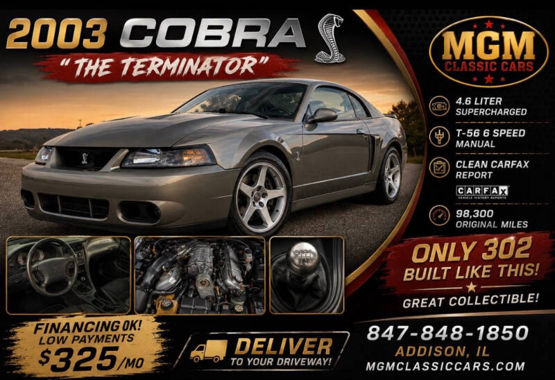 2003 Ford Mustang SVT Cobra