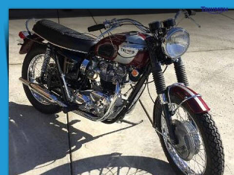 1970 Triumph BONNEVILE 120R for sale at One Eleven Vintage Cars in Palm Springs CA