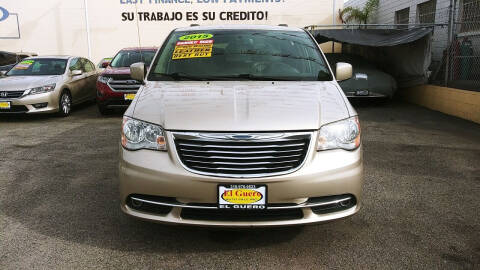 2015 Chrysler Town and Country for sale at El Guero Auto Sale in Hawthorne CA