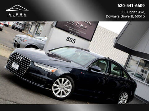 2016 Audi A6 for sale at Alpha Luxury Motors in Downers Grove IL
