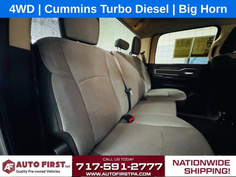 2019 RAM 2500 Big Horn