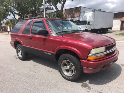 2003 Chevrolet Blazer for sale at Florida Cool Cars in Fort Lauderdale FL