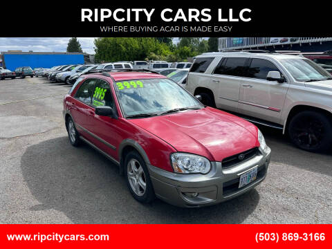 2004 Subaru Impreza for sale at RIPCITY CARS LLC in Portland OR