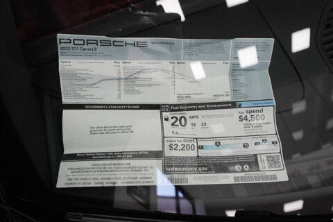 2022 Porsche 911 Carrera S