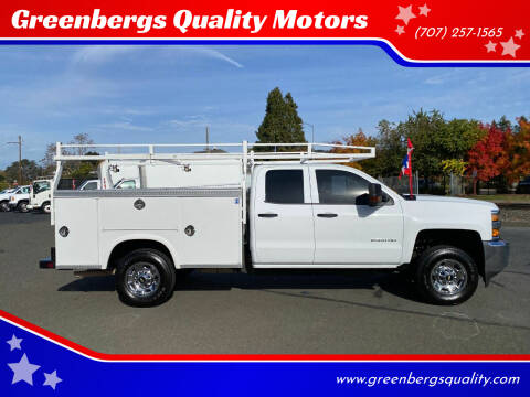 2019 Chevrolet Silverado 2500HD for sale at Greenbergs Quality Motors in Napa CA