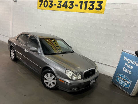 2003 Hyundai Sonata for sale at Virginia Fine Cars in Chantilly VA