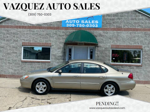 2000 Ford Taurus for sale at VAZQUEZ AUTO SALES in Bloomington IL