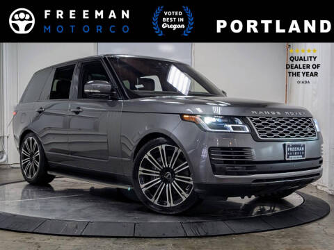 2018 Land Rover Range Rover for sale at Freeman Motor Company in Portland OR