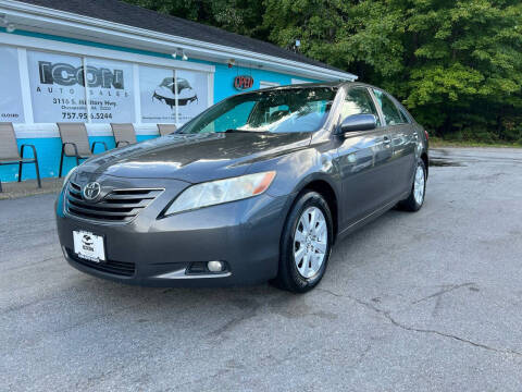 2007 Toyota Camry for sale at ICON AUTO SALES in Chesapeake VA