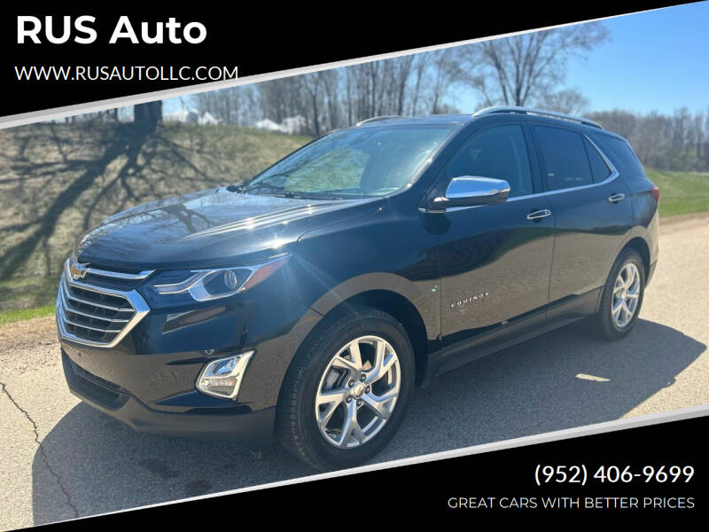 2019 Chevrolet Equinox for sale at RUS Auto in Shakopee MN