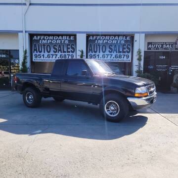 1998 Ford Ranger for sale at Affordable Imports Auto Sales in Murrieta CA