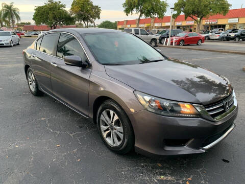 2014 Honda Accord for sale at CarMart of Broward in Lauderdale Lakes FL