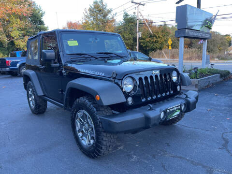 2014 Jeep Wrangler for sale at Tri Town Motors in Marion MA