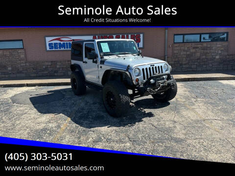 2012 Jeep Wrangler for sale at Seminole Auto Sales in Seminole OK