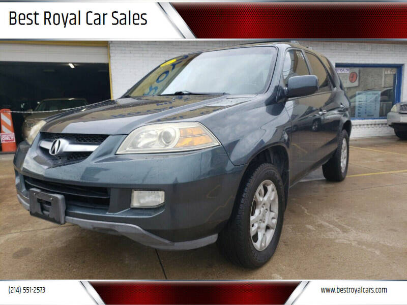 2005 Acura MDX for sale at Best Royal Car Sales in Dallas TX