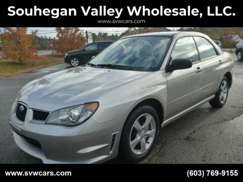 2006 Subaru Impreza for sale at Souhegan Valley Wholesale, LLC. in Milford NH