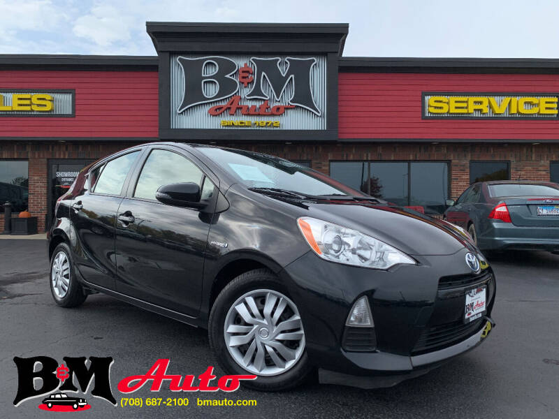 2012 Toyota Prius c for sale at B & M Auto Sales Inc. in Oak Forest IL