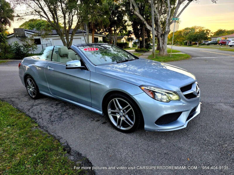 2016 Mercedes-Benz E-Class E 400