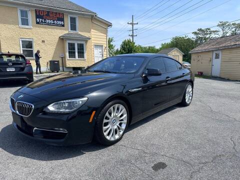 2013 BMW 6 Series for sale at Top Gear Motors in Winchester VA
