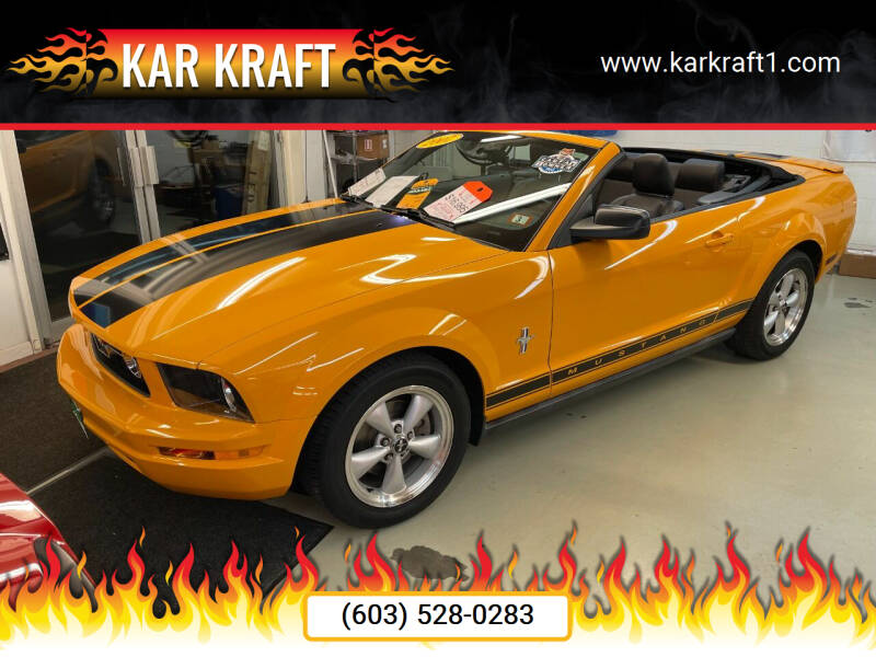 2007 Ford Mustang for sale at Kar Kraft in Gilford NH