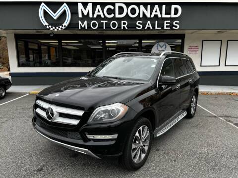 2014 Mercedes-Benz GL-Class for sale at MacDonald Motor Sales in High Point NC