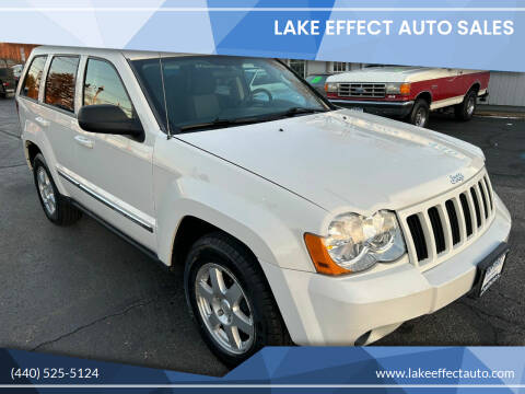 2010 Jeep Grand Cherokee for sale at Lake Effect Auto Sales in Chardon OH