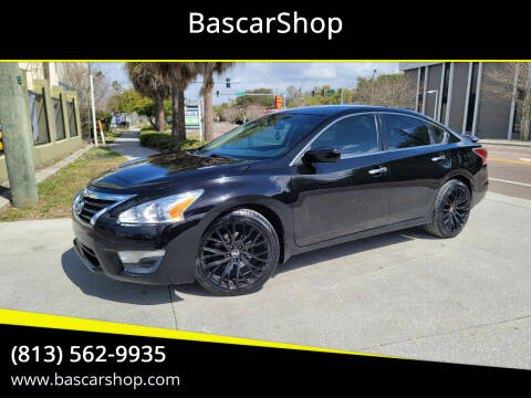2015 Nissan Altima for sale at BascarShop in Tampa FL
