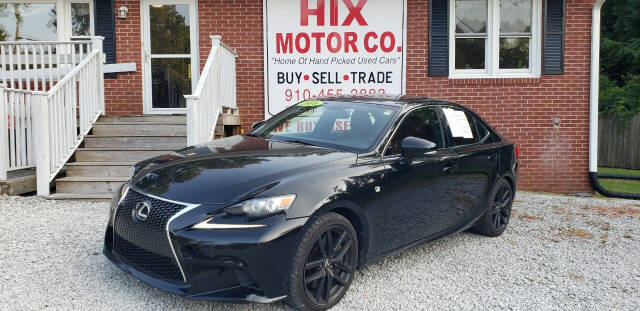 2016 Lexus IS 200t for sale at Hix Motor Co in Jacksonville, NC