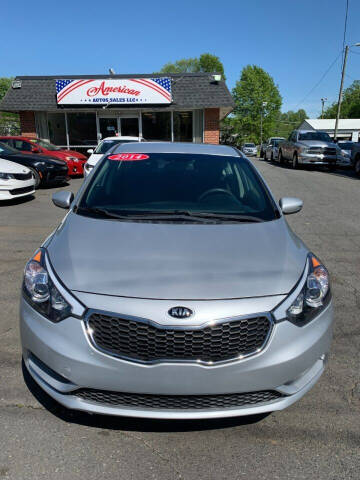 2014 Kia Forte for sale at American Auto Sales LLC in Charlotte NC